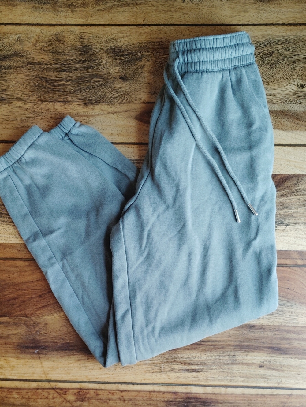 H&M Army Green High Rise Drawstring Joggers XS